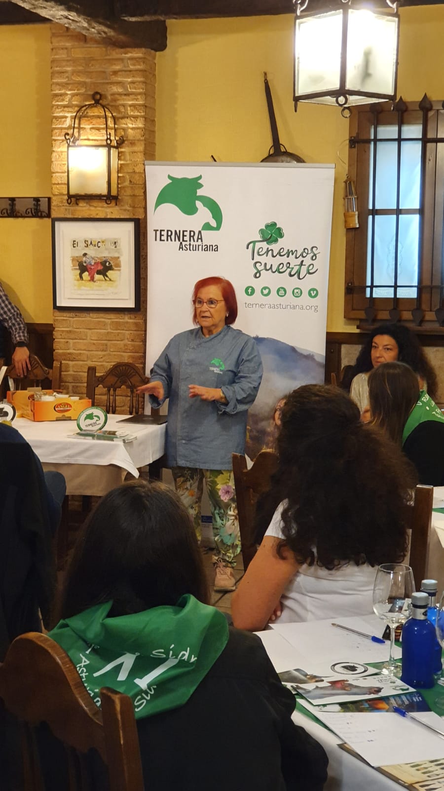 Masterclass para hosteleros en Gijón de Sidra, con Ternera Asturiana.