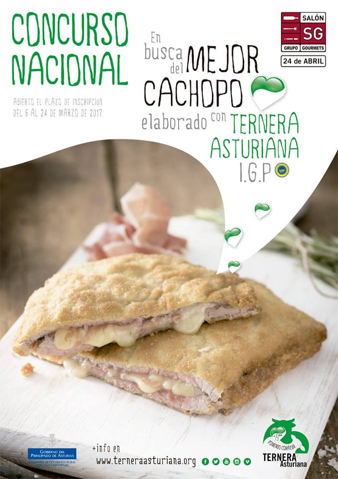 El I Concurso “En busca del Mejor Cachopo elaborado con Ternera Asturiana I.G.P.” ya tiene finalistas