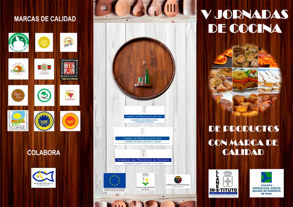 V Jornadas de cocina de productos con marca de calidad.