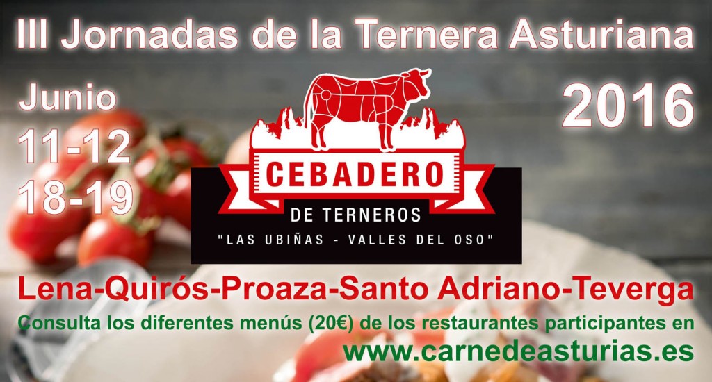 III Jornadas de la Ternera Asturiana del Cebadero de las Ubiñas- Valles del Oso