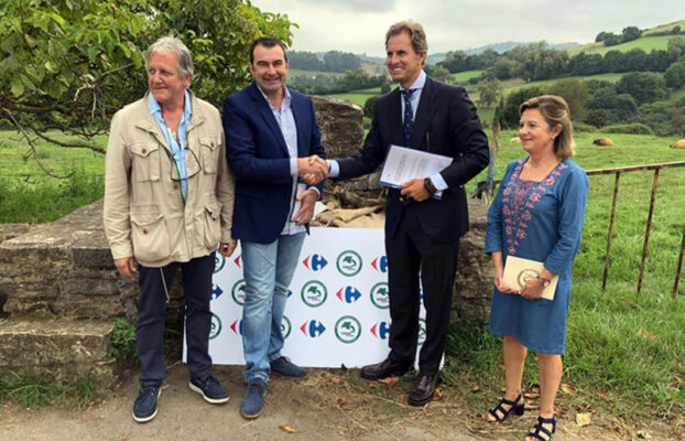 Ternera Asturiana firma un convenio de colaboración con Carrefour