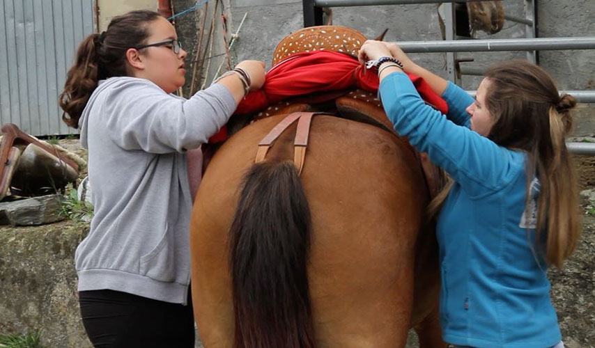 “Subiendo al Puertu” con Alba y Sonia en “Aquí La Tierra”