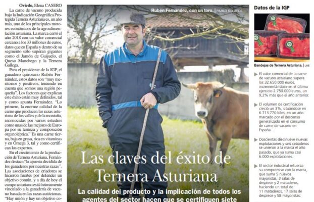 Las claves del éxito de Ternera Asturiana.