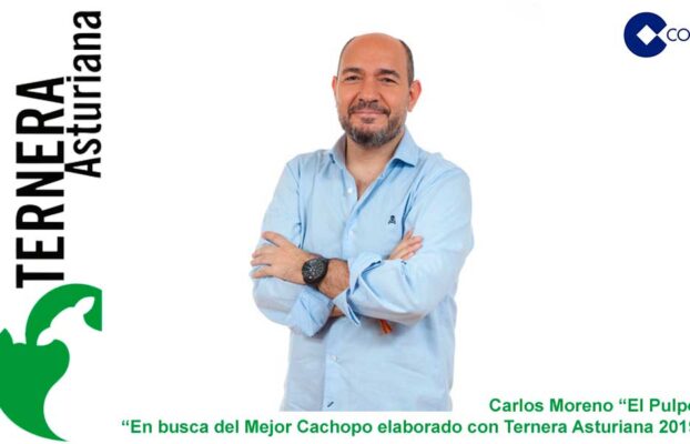 Carlos Moreno “El Pulpo”, presentador del Concurso “En busca del Mejor Cachopo elaborado con Ternera Asturiana 2019”