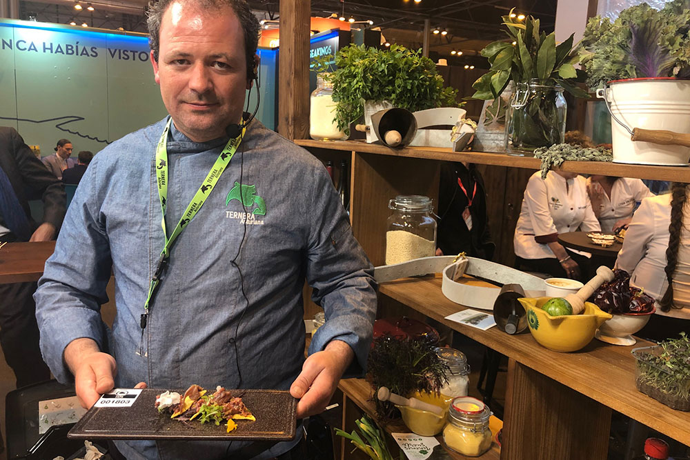 El Steak Tartar de Ternera y Vaca Asturiana, presentación estrella en el Salón de Gourmets