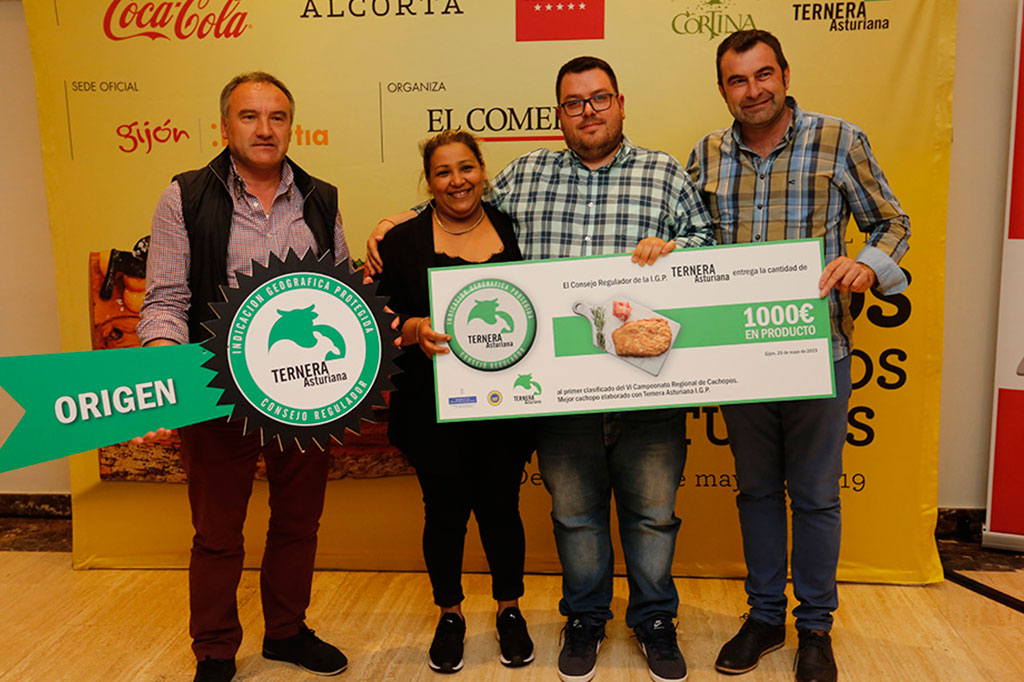 Cachopos de Campeonato en Asturias, con Ternera Asturiana y El Comercio.