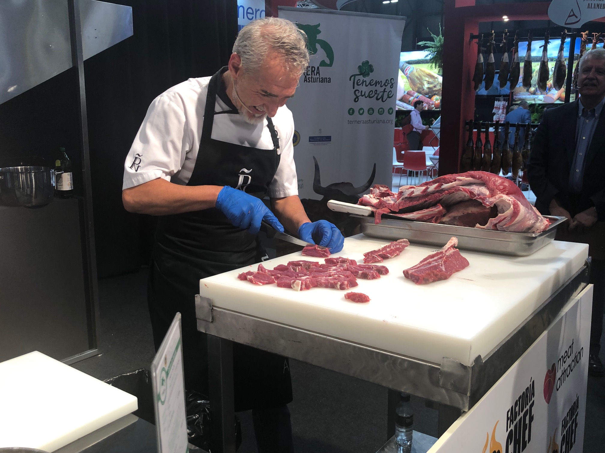 Ternera Asturiana deja un buen sabor de boca en Meat Attraction.