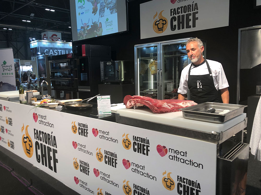 Aguja de Vaca Asturiana y Falda de Ternera Asturiana acaparan la atención en la Factoría Chef de Meat Attraction