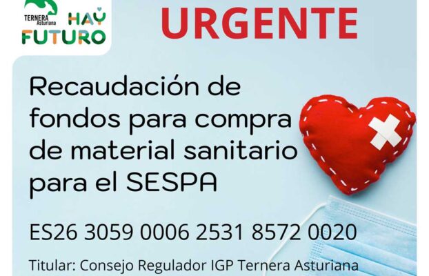 La recaudación abierta por Ternera Asturiana para el SESPA supera ya los 30.000€.
