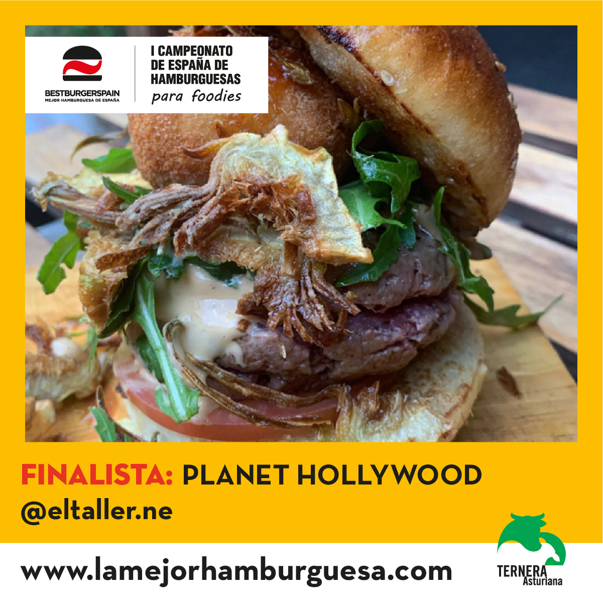 FINALISTA - HAMBURGUESA