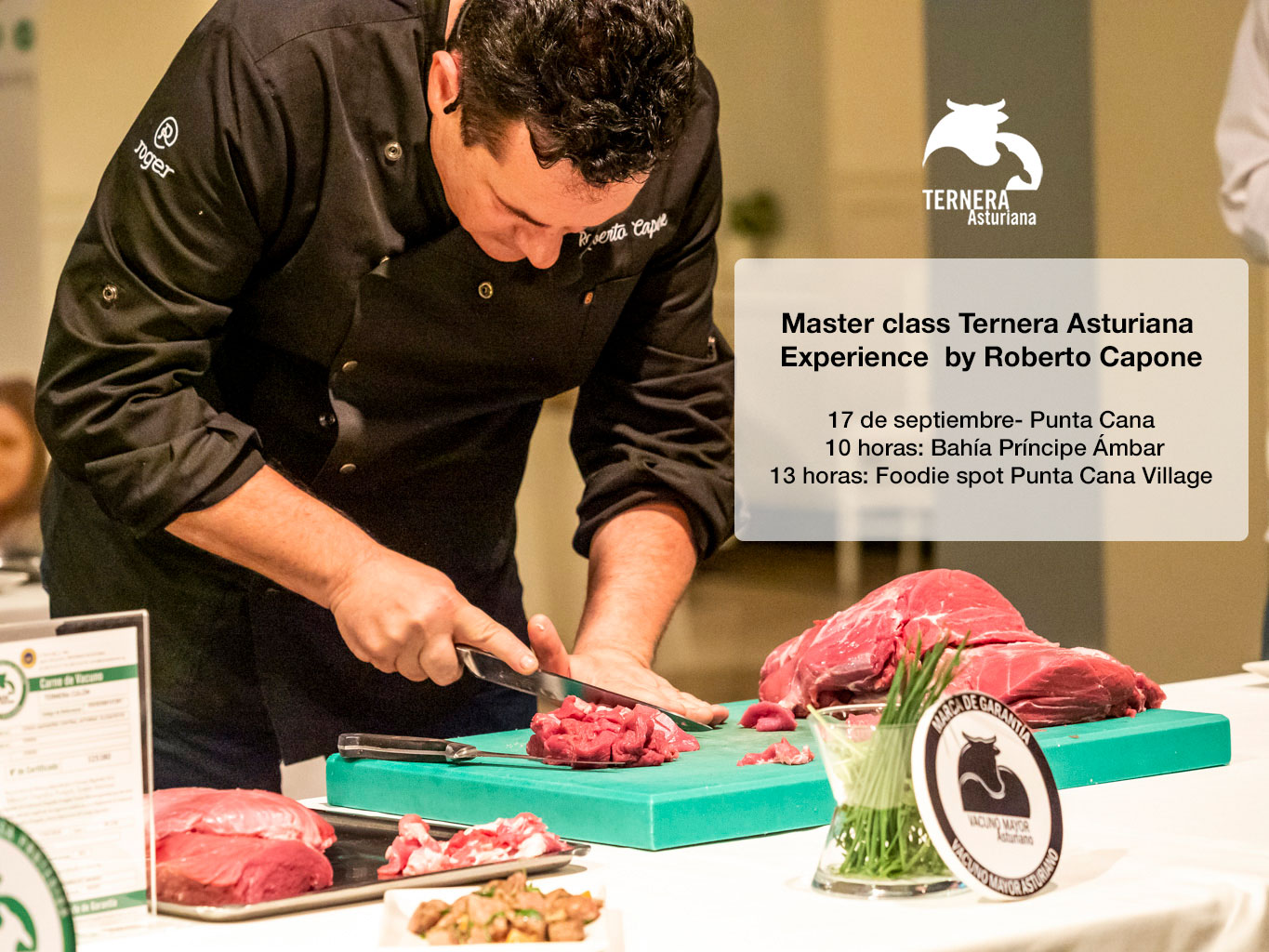 Master class Ternera Asturiana Experience by Roberto Capone