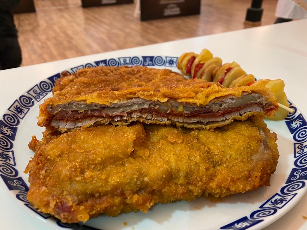 “Cachopo choricero”, de Julio Lastra Bravo (Gijón).