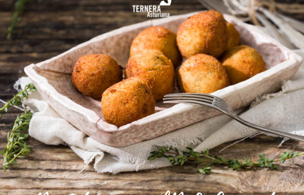 Día internacional de la croqueta: la receta definitiva de croquetas con Ternera Asturiana.