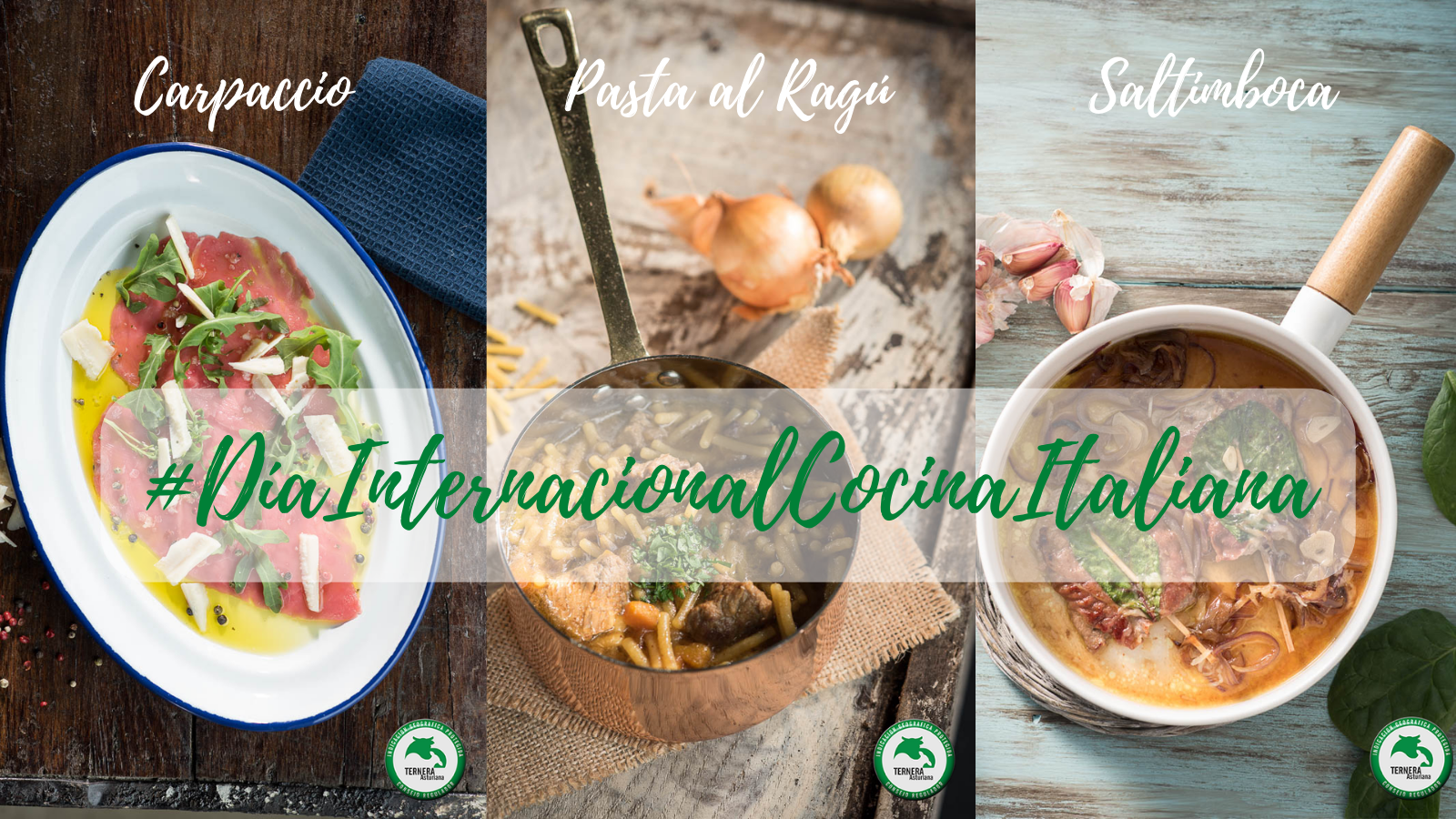 Día Internacional de la Cocina Italiana: NUESTRO HOMENAJE CON TERNERA ASTURIANA.