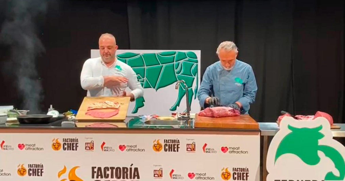 “Nuestra Ternera Asturiana es la apta para hacer cachopo, es la única, es ella”