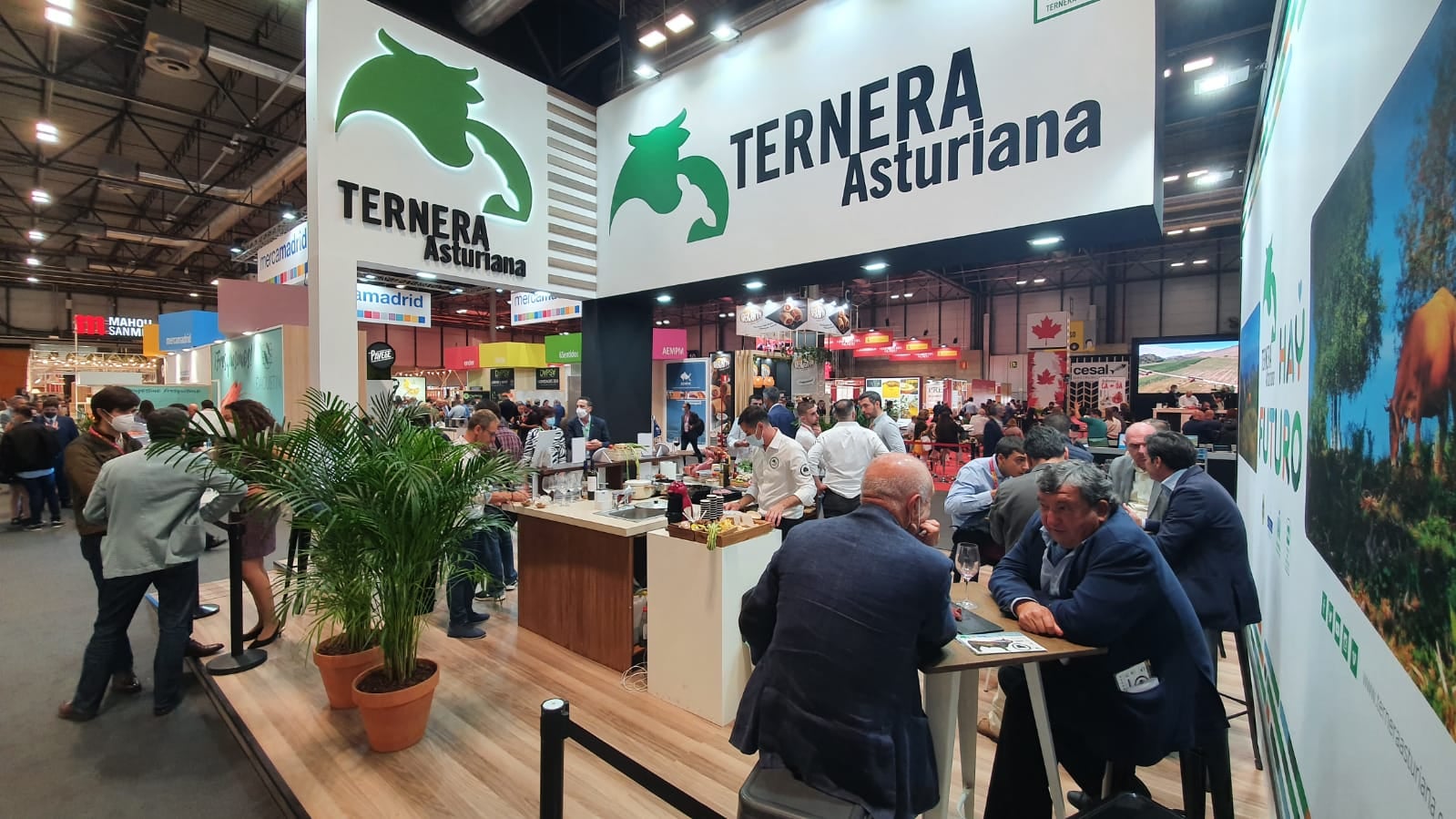 Ternera Asturiana en el Salón de Gourmets 2022.