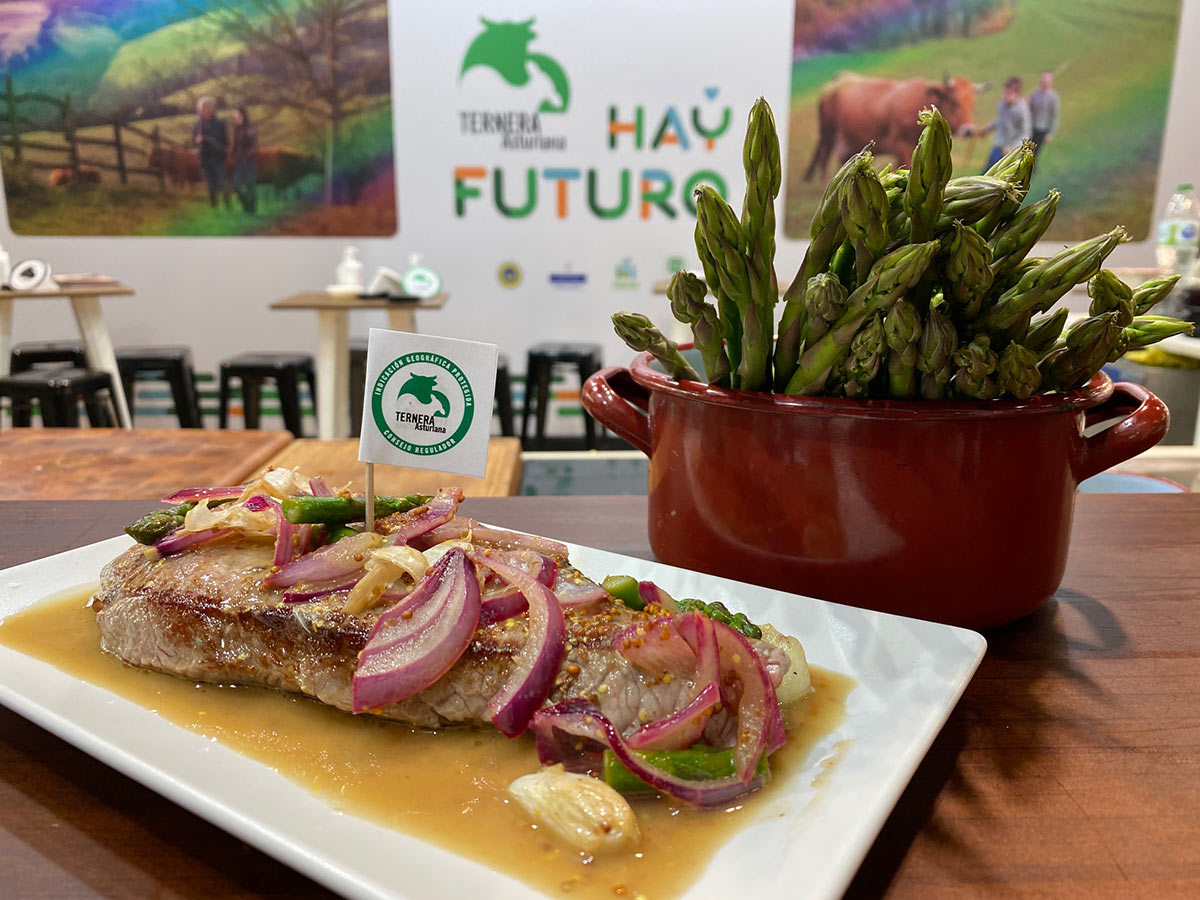 Así son las recetas que se cocinan en el Stand de Ternera Asturiana