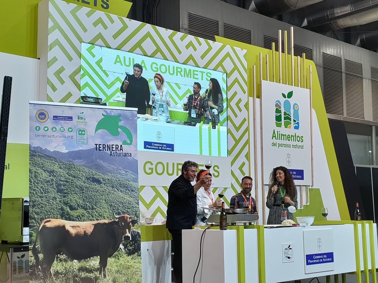 «Una cría sostenible necesita llevar la sostenibilidad hasta el plato”: Ternera Asturiana en el día de Alimentos del Paraíso en Salón Gourmets
