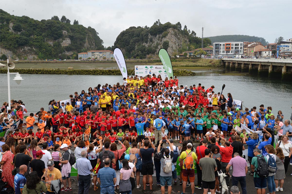 Cocina saludable con Ternera Asturiana para los 500 niños y niñas piragüistas del Mini Sella 2022