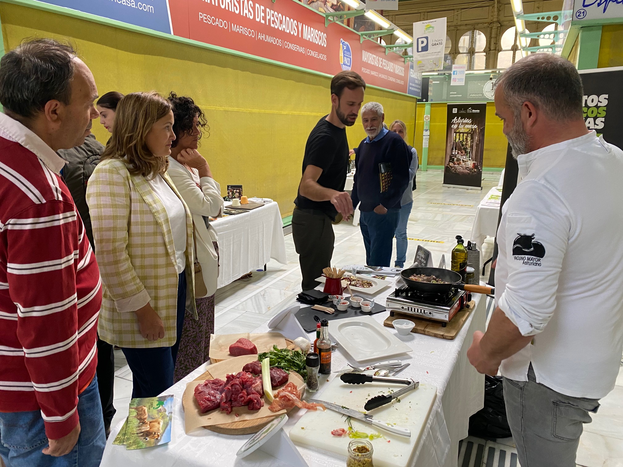 Ternera Asturiana dirige un taller a los profesionales del Fontán 