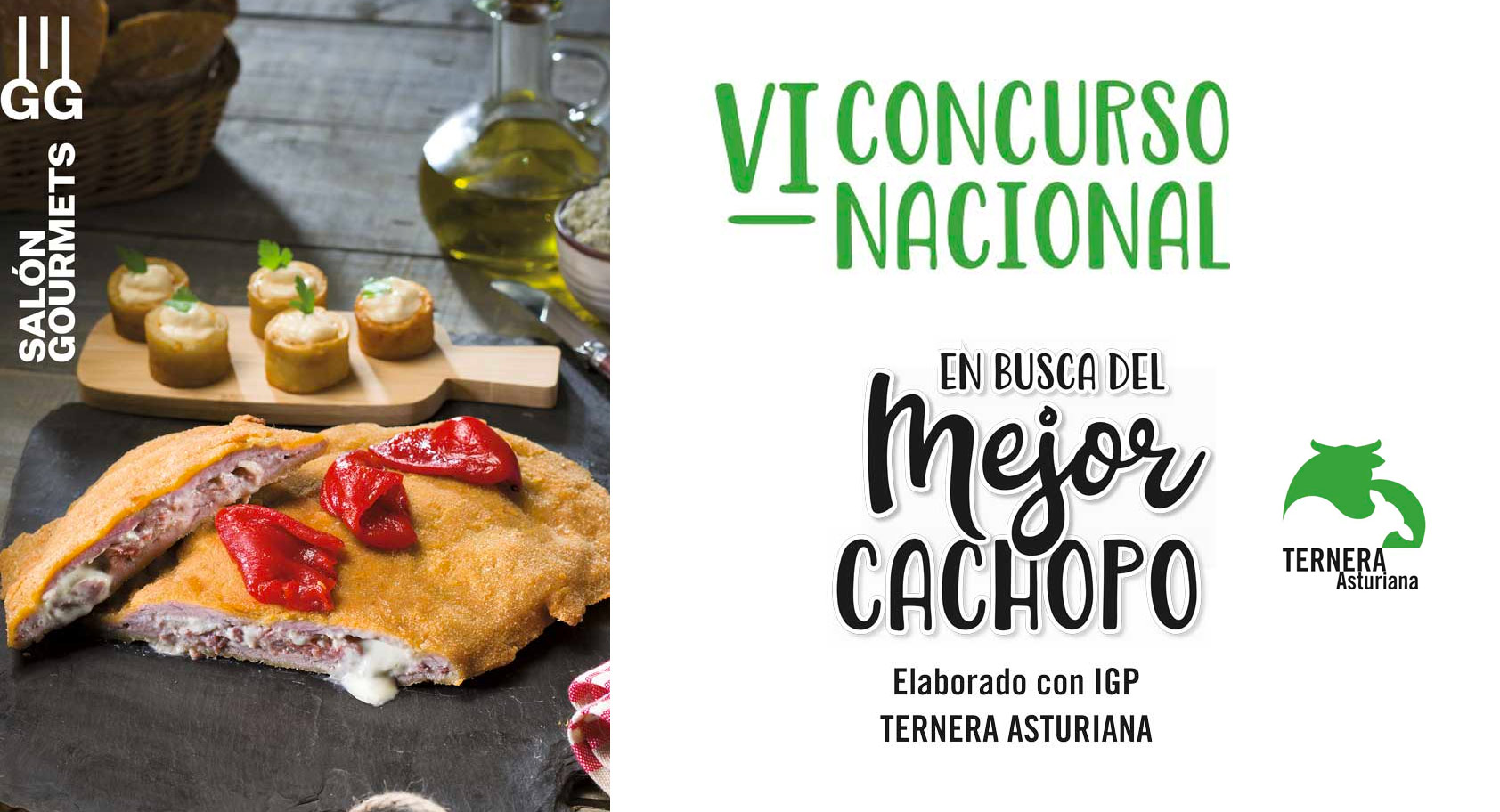 Arranca eI VI Concurso Nacional “En busca del Mejor Cachopo elaborado  con Ternera Asturiana”