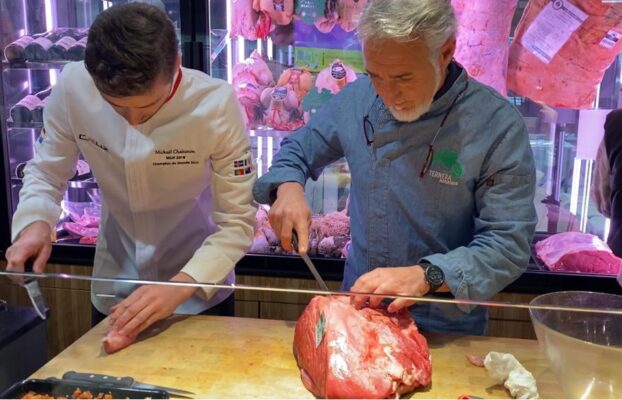 Mikaël Chabanon, mejor carnicero del mundo, lleva a la excelencia a Ternera Asturiana