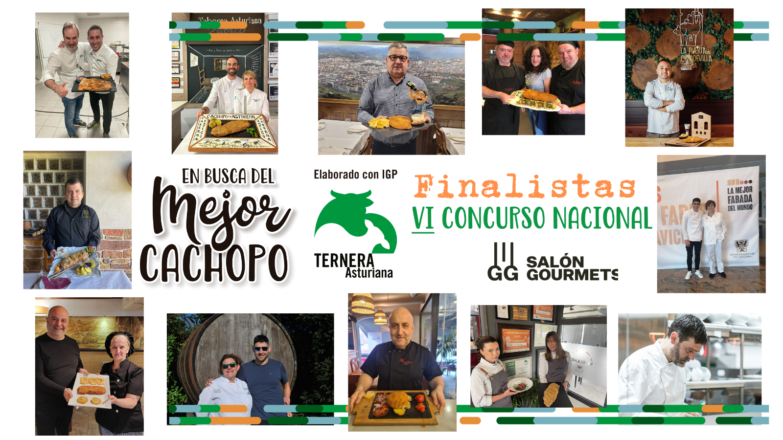 Un año más conocemos a los finalistas del mejor cachopo de Ternera Asturiana y sus propuestas