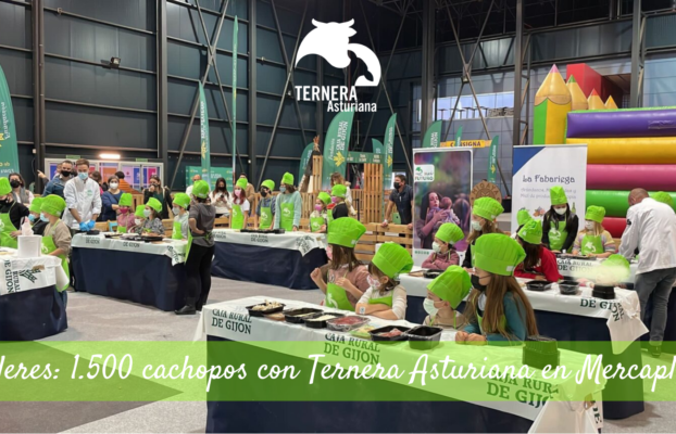 Más de 1.500 cachopos con Ternera Asturiana para los más pequeños en Mercaplana