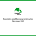 Exposición candidaturas provisionales elecciones 2025