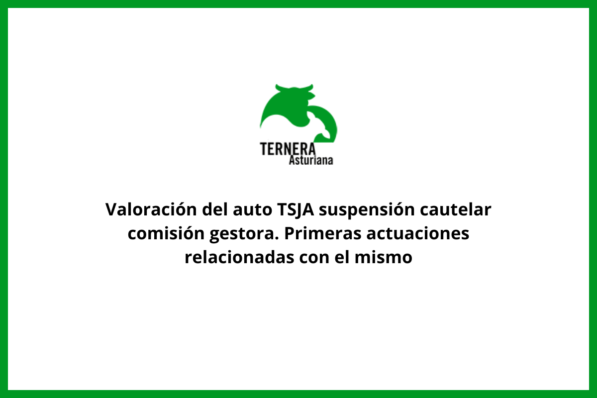 Isabel de la Busta, presidenta en funciones del Consejo Regulador de la IGP Ternera Asturiana, valora el auto que devuelve a la normalidad al Consejo